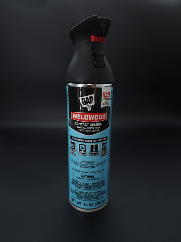 DAP Weldwood Landau Top & Trim Contact Cement — HHR Spray, 14 oz