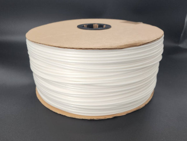 White 5/32-inch hard poly welt cord on a 500-yard upholstery spool