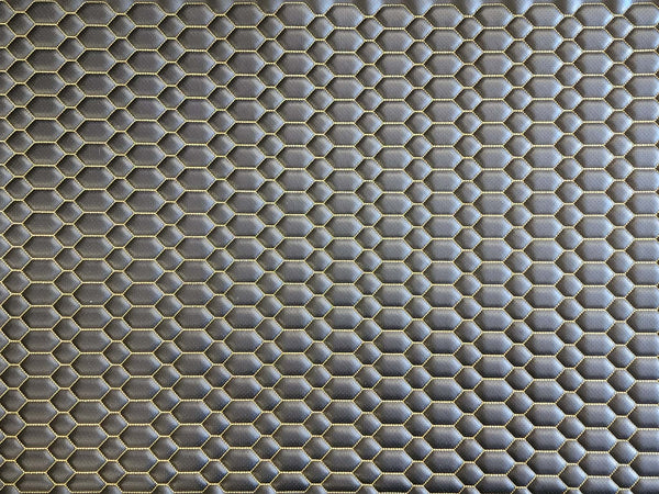 Clearance Panel - Beehive | Perforated Black / Yellow Stitch