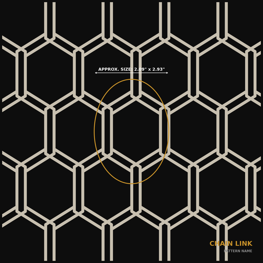Chain Link — full pattern
