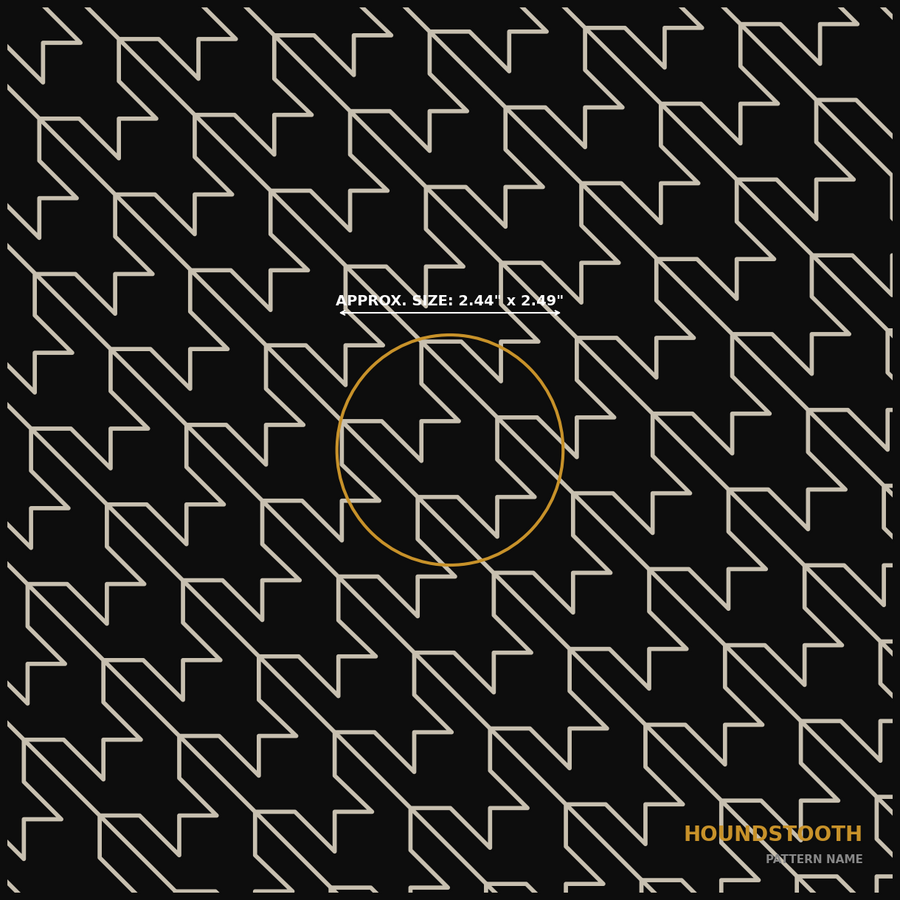 Houndstooth — full pattern