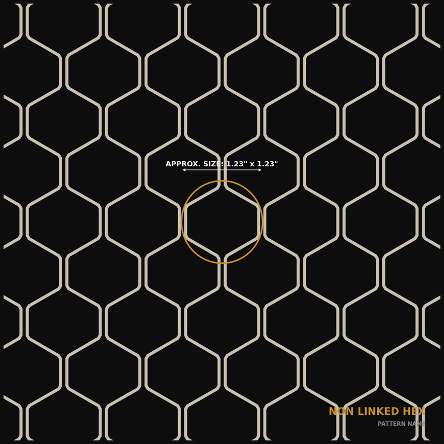 Non Linked Hex — full pattern