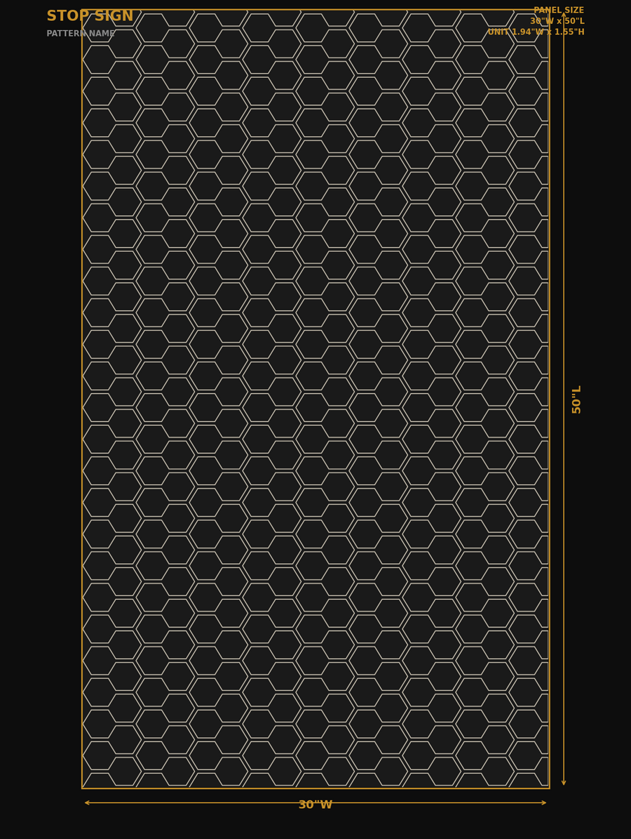Stop Sign — dimensions
